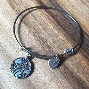 Alex + Ani Sister charm bracelet